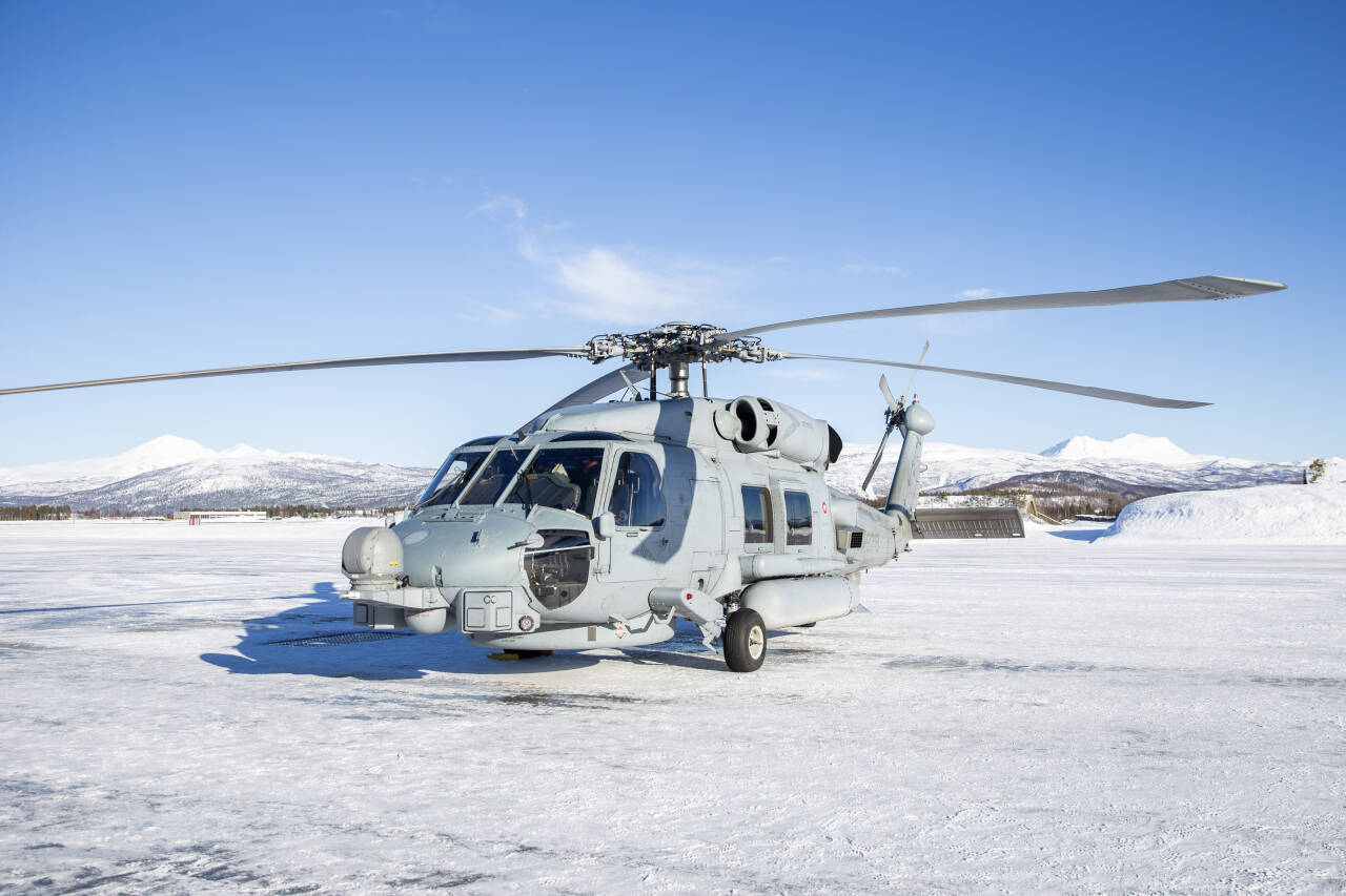 Luftforsvaret sender 17 personer til Danmark for å lære om Seahawk-helikoptrene som etter hvert vil bli en del av det norske forsvaret. Foto: Maria Selnes / Forsvaret / Handout