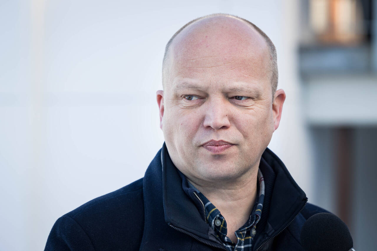 Finansminister Trygve Slagsvold Vedum (Sp). Foto: Alf Simensen / NTB