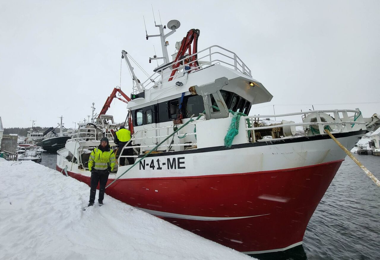 Den nye Nordvalen i Dyrnesvågen på Smøla. Foto Vidar Holm
