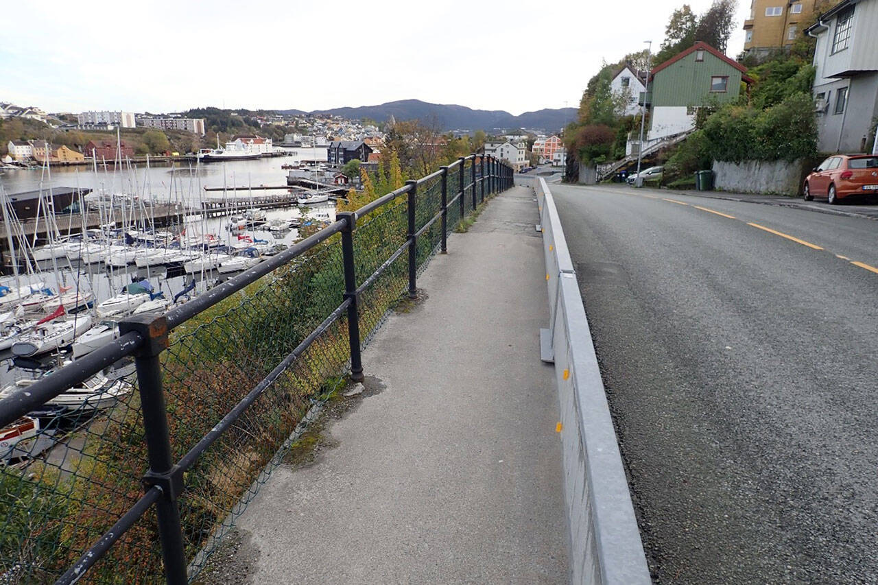 Kranaveien i Kristiansund. Foto: Møre og Romsdal fylkeskommune