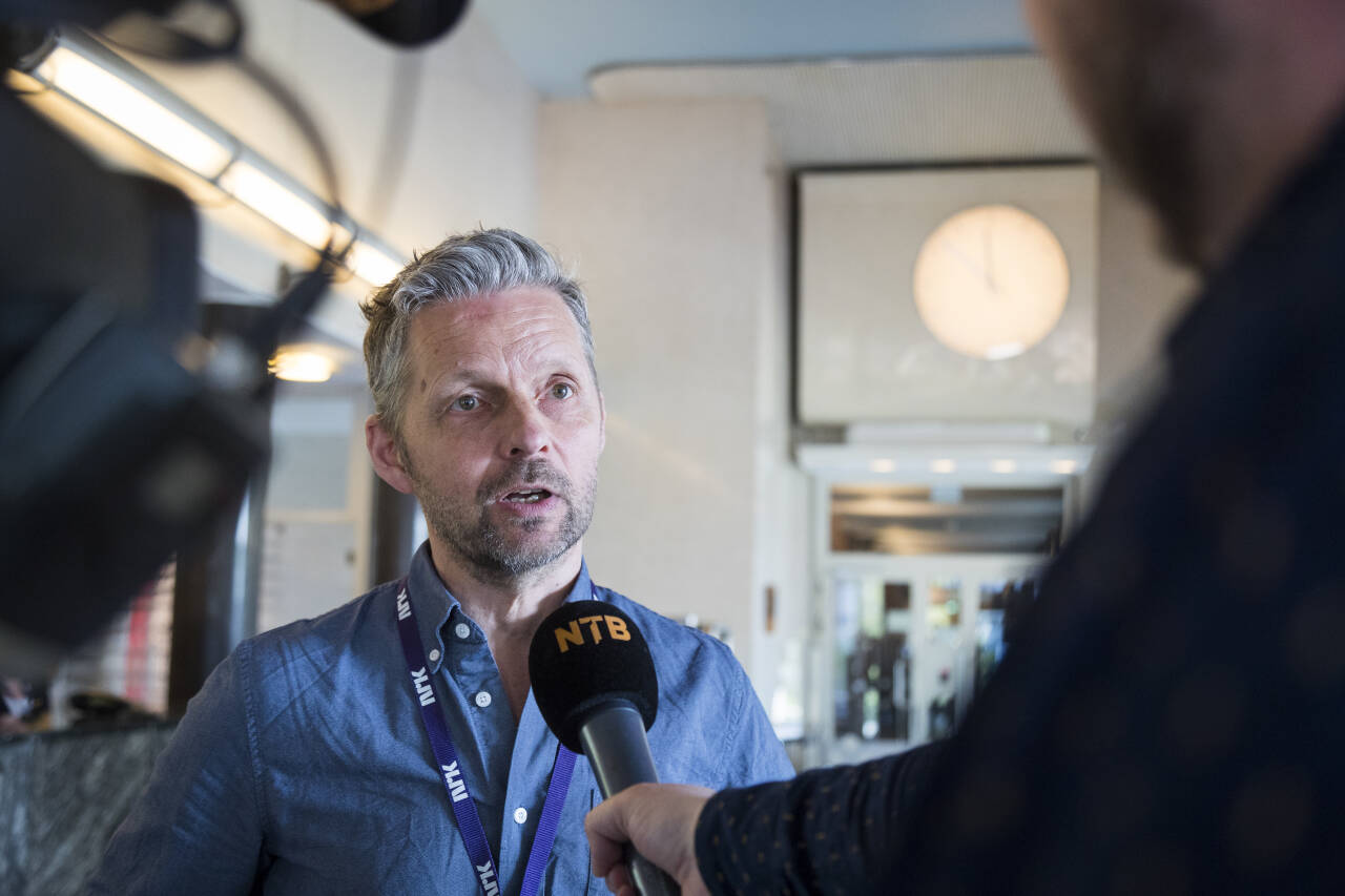 Direktør Marius Lillelien for Distriktsdivisjonen sier NRK tar sikte på publisere serien om Bamsegutt etter at det er gjort endringer i serien. Foto: Heiko Junge / NTB