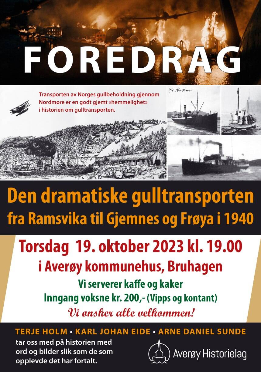 Spennende foredrag i kommunehuset på Bruhagen torsdag 19. oktober klokken 19.00.