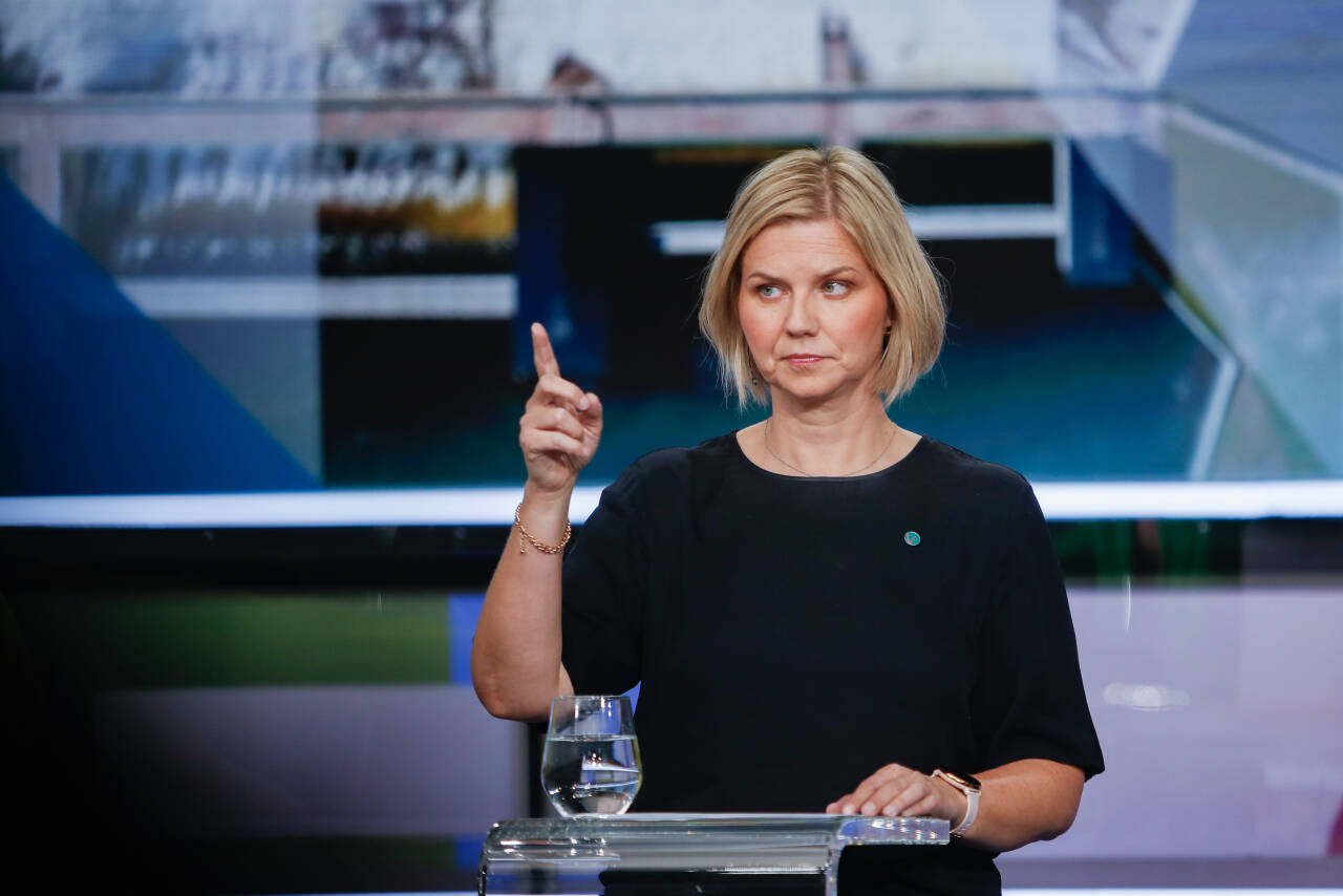 Venstre-leder Guri Melby mener KrF og Frp gir etter for Hamas' ønsker når de tar til orde for å kutte i bistanden til palestinske områder. Foto: Tuva Åserud / NTB