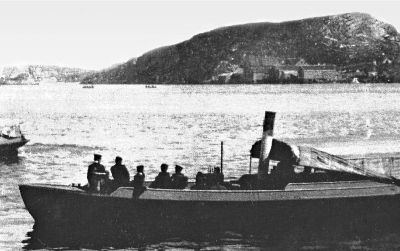 Sundbåt nummer to var «Rap». Den ble satt i rute i 1877. Bilde fra Nordmørsmusea.