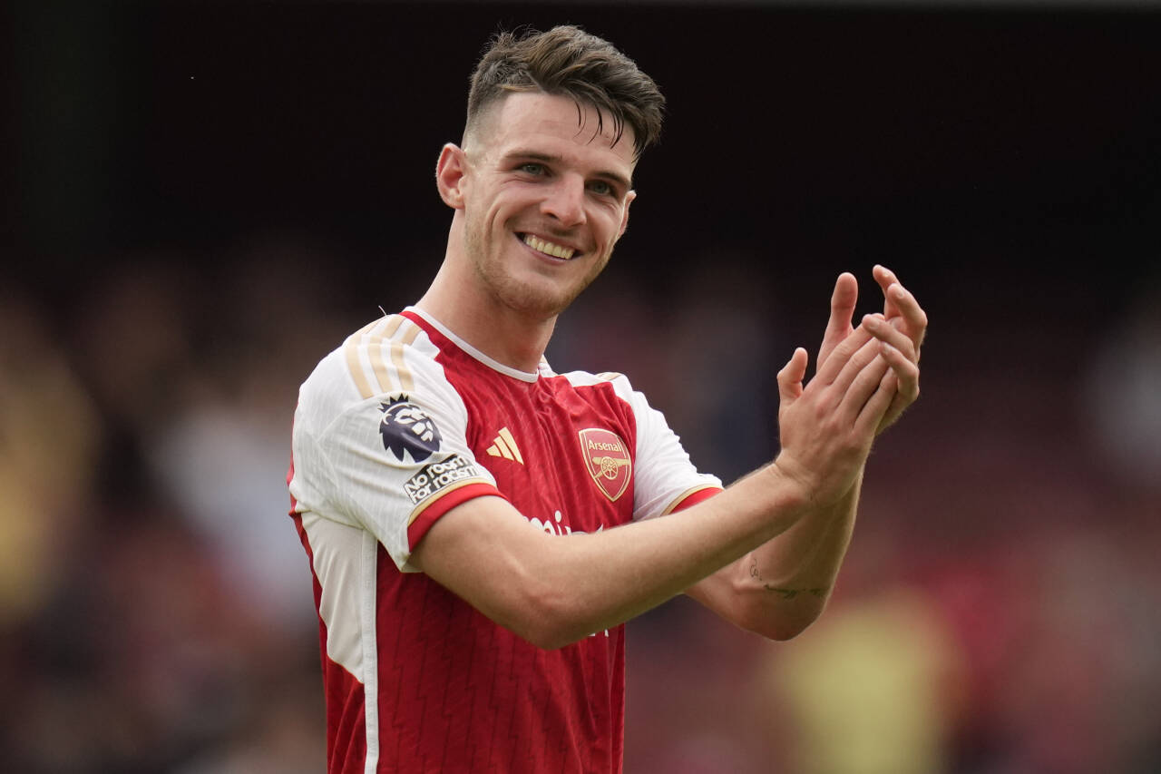 Arsenal punget ut for å hente Declan Rice fra West Ham i sommer. Foto: Kirsty Wigglesworth / AP / NTB
