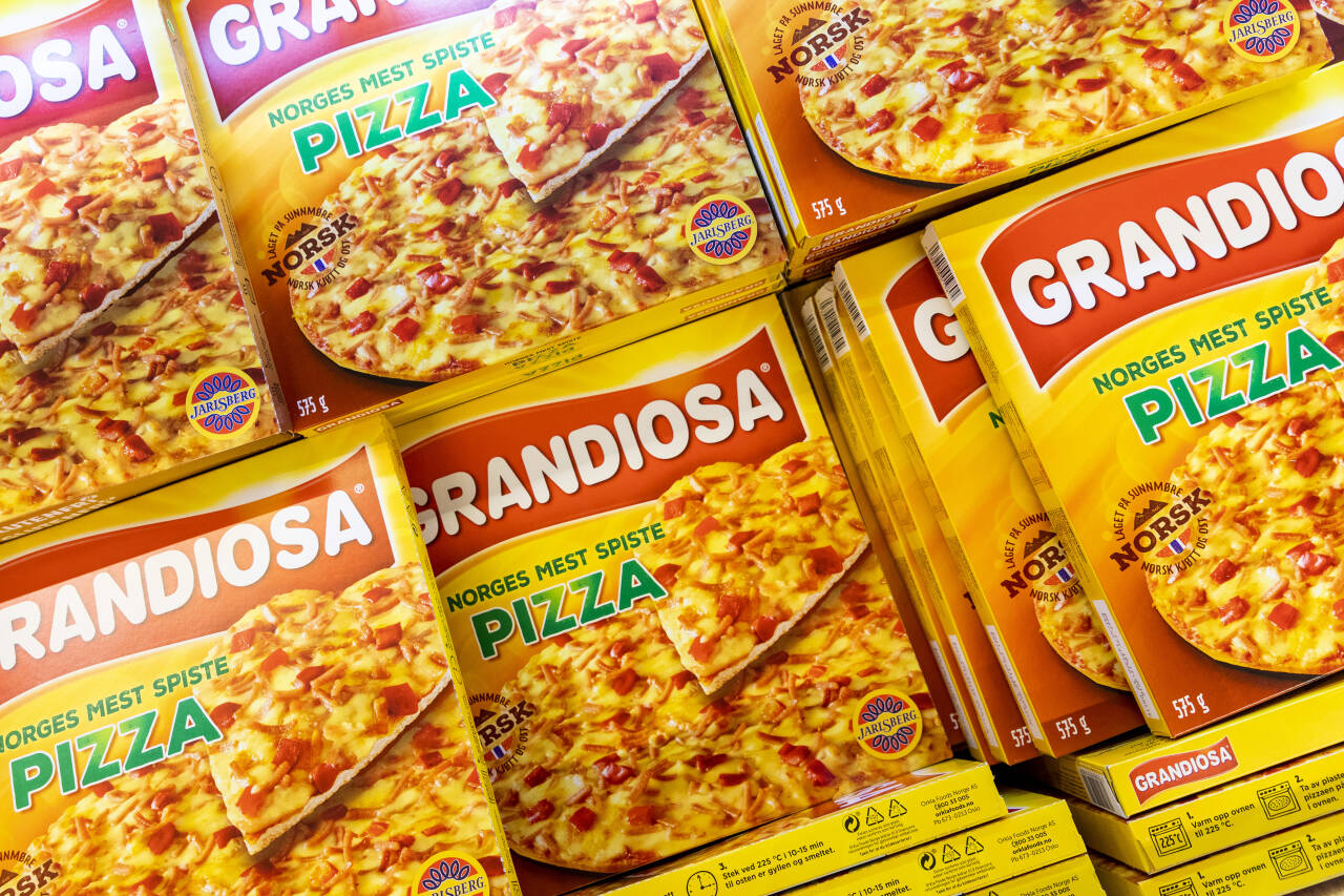 Nå er det priskrig på pizza Grandiosa. Foto: Tore Meek / NTB