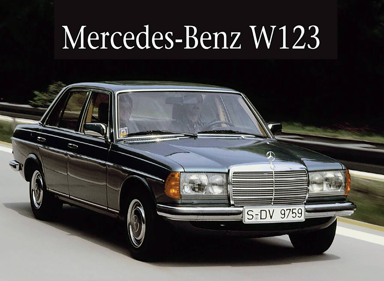 Mercedes W123. (Reklamebilde fra Mercedes)