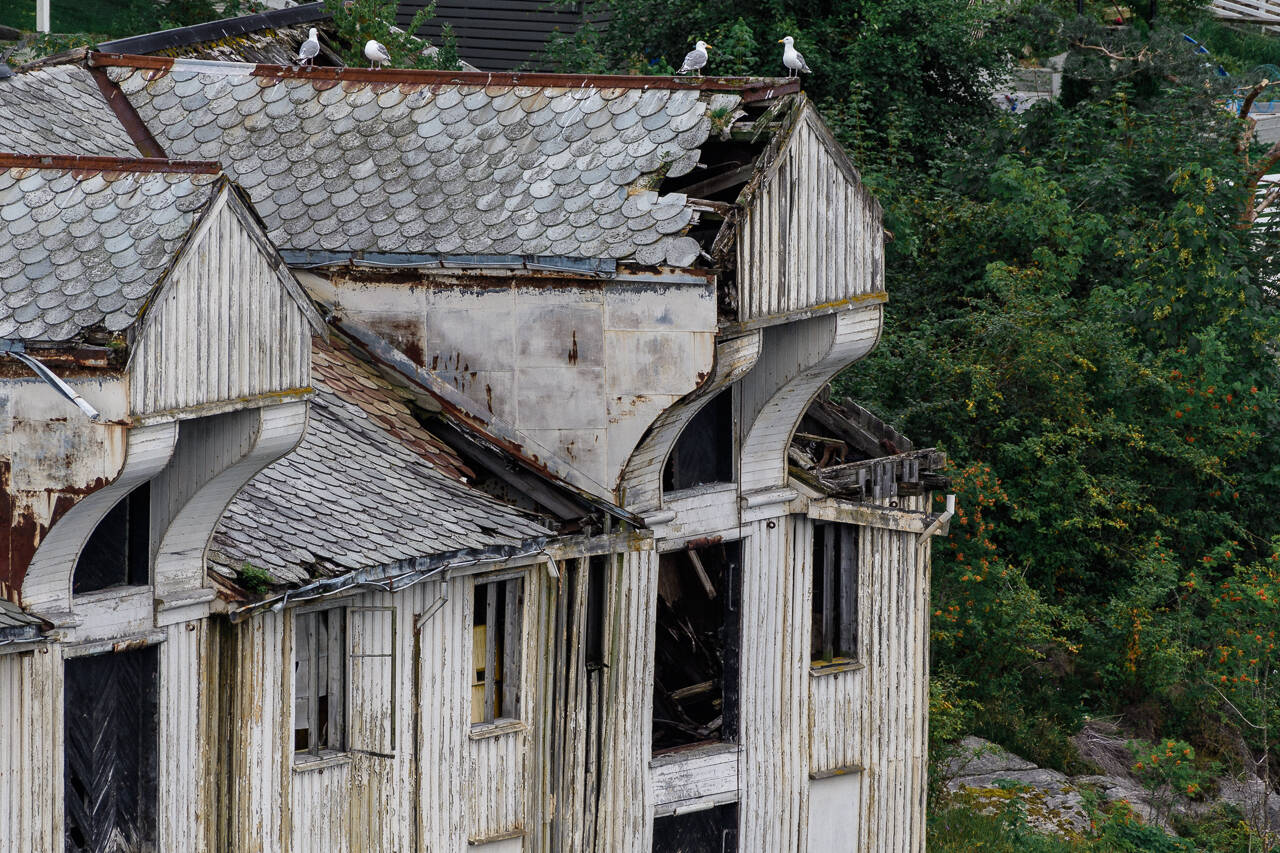 Brygga på Goma er i dårlig forfatning. Foto: Kurt Helge Røsand / KSU.NO