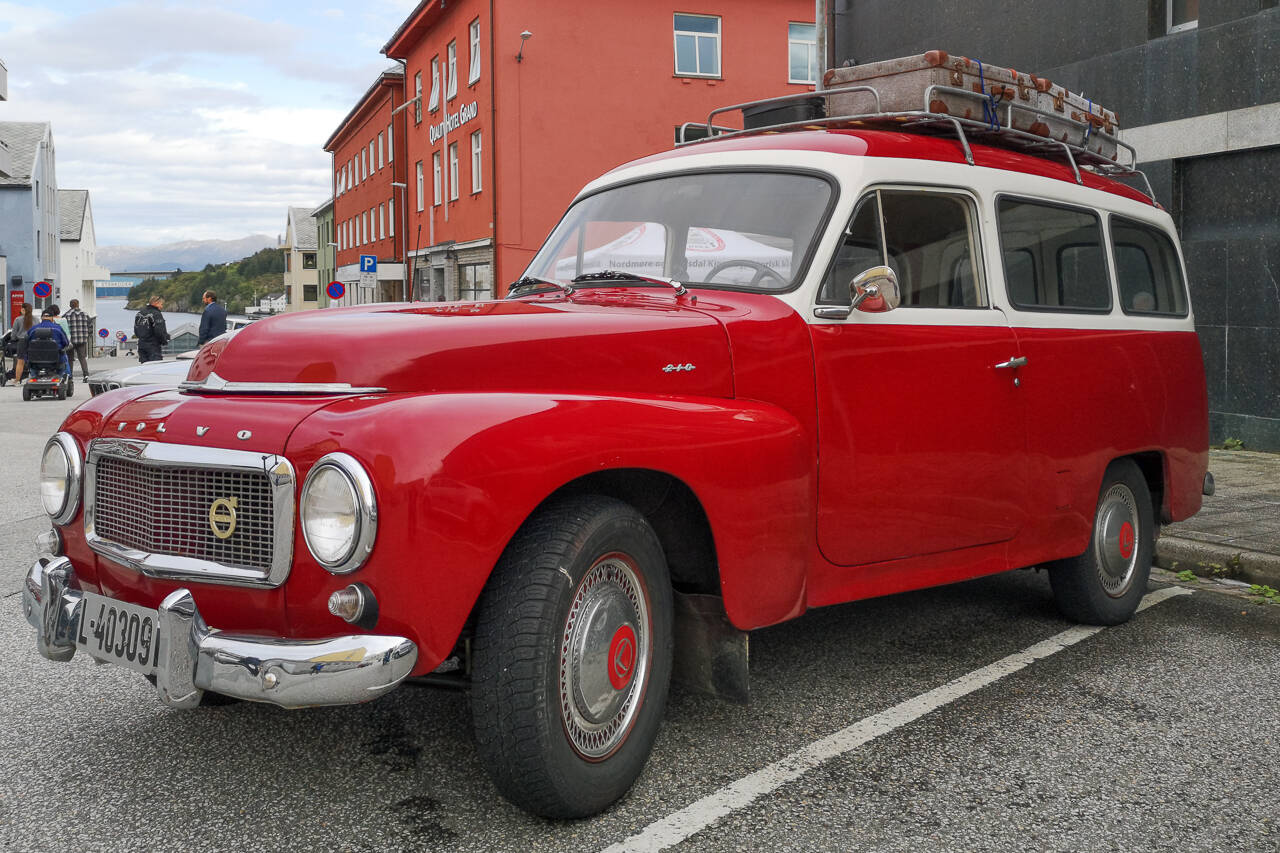 Flott Volvo på Bilens og Motorsykkelens dag. Foto: Kurt Helge Røsand / KSU.NO