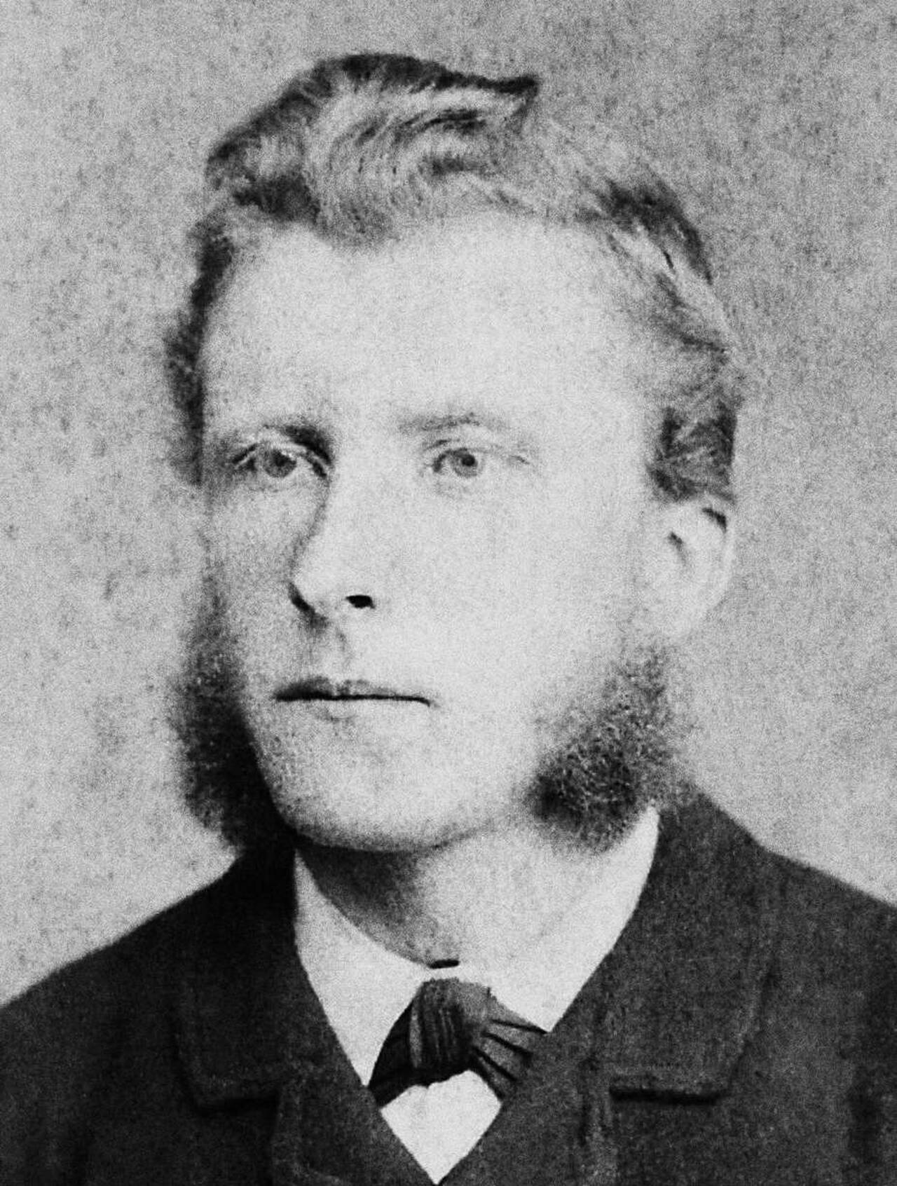 Folketonesamlar og kulturkjempe: Kristian Halse (1858-1939) i unge år. Foto: Ranheimsæther