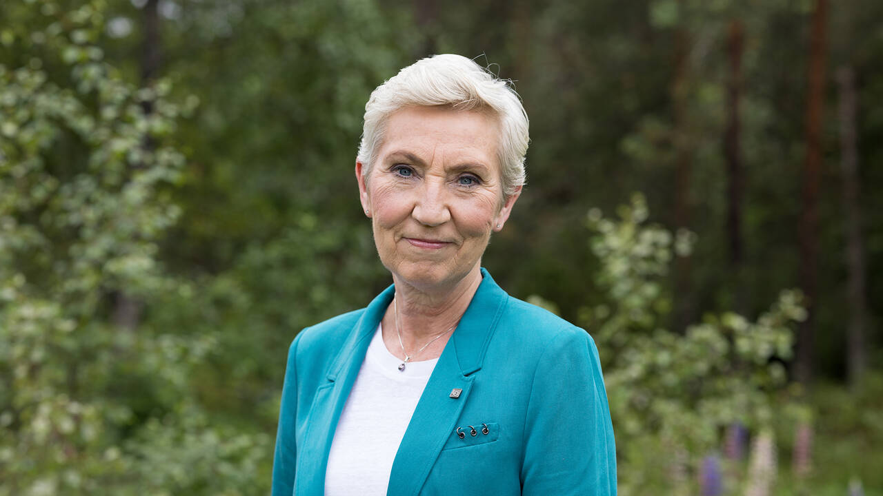 LO-leder Peggy Hessen Følsvik. Foto: Trond Isaksen / LO