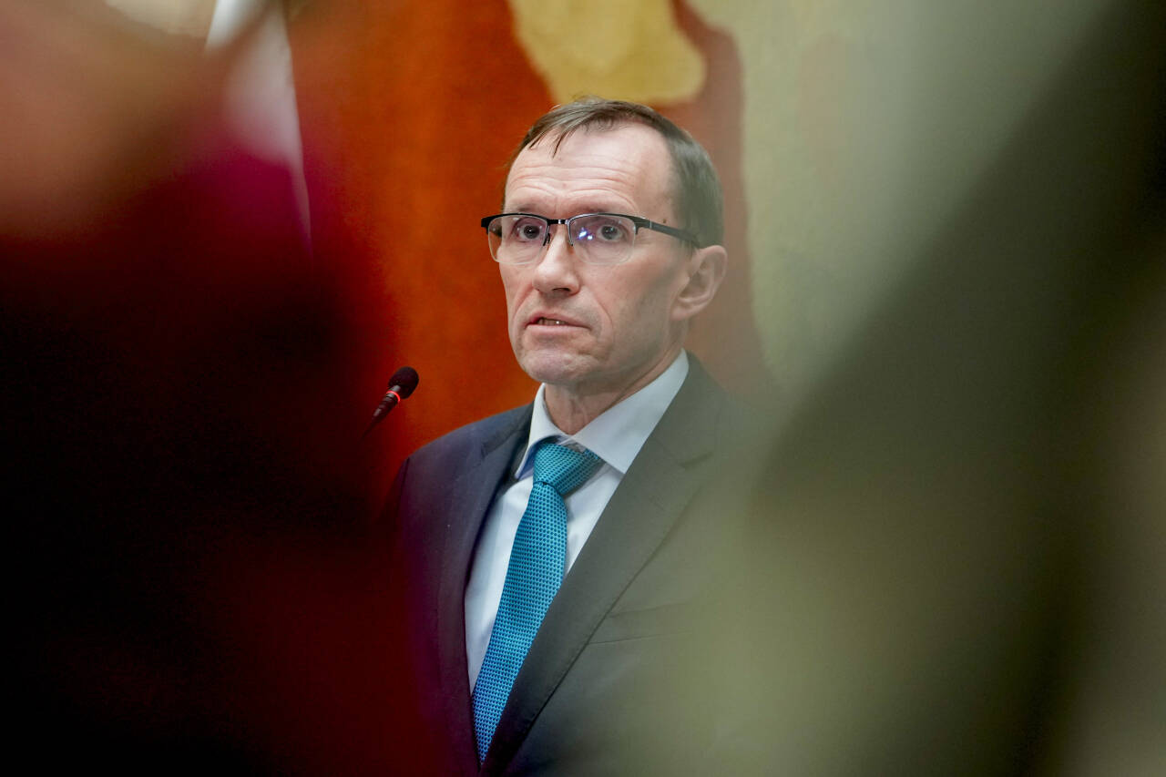 Utenriksminister Espen Barth Eide mener opposisjonspartier bidrar til polarisering gjennom retorikken de bruker i debatten om Gaza-krigen. Foto: Javad Parsa / NTB