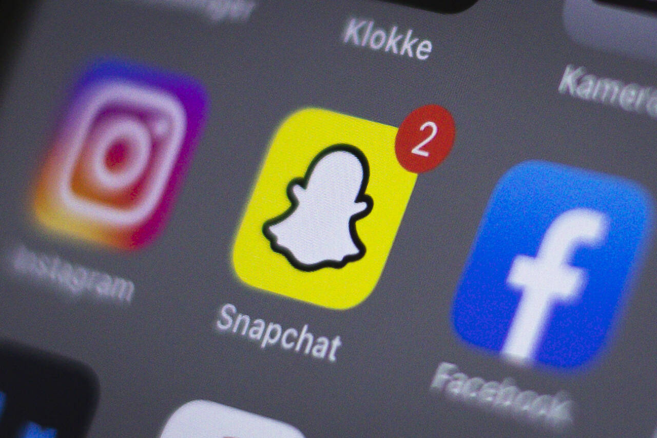 Høyesterett skal avgjøre om en kan fradømmes retten til å bruke Snapchat. Illustrasjonsfoto: Beate Oma Dahle / NTB