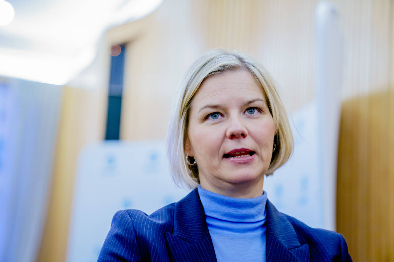 Venstre-leder Guri Melby mener det ikke er realistisk å stille som statsministerkandidat ved valget i 2025. Arkivfoto: Stian Lysberg Solum / NTB