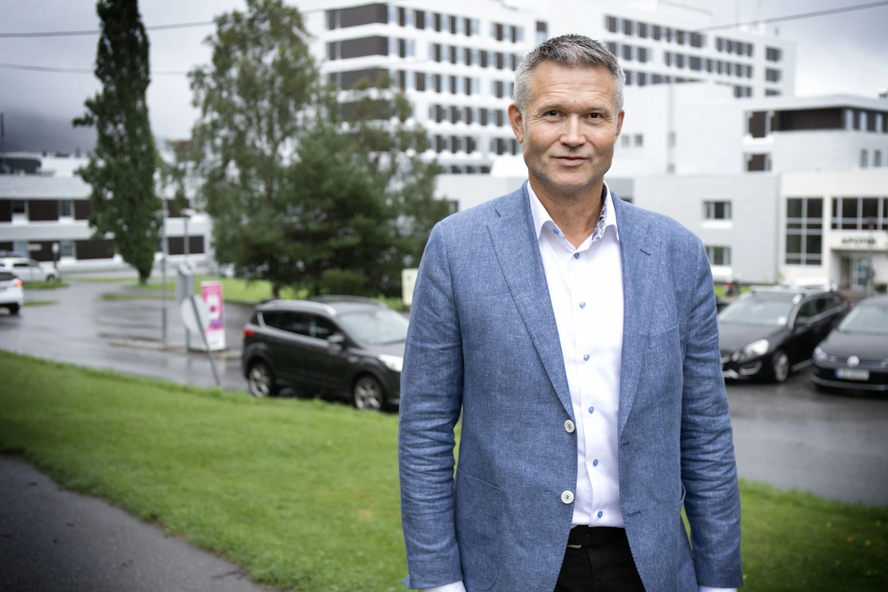 Direktør i Helse Møre og Romsdal helseforetak, Olav Lødemel. Foto: Helse MR