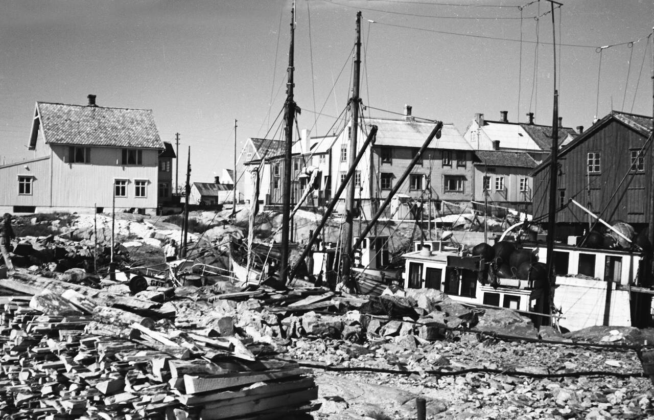 Grip på 1950-tallet. Foto: Ivar Pedersen, utlånt av Kjell Arne Pedersen