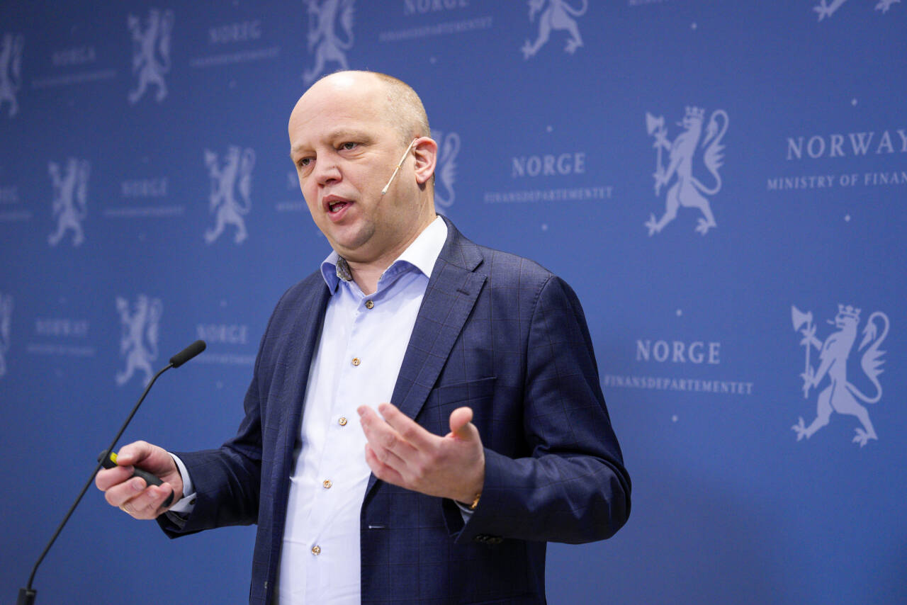Finansminister Trygve Slagsvold Vedum (Sp) sier han tror norsk økonomi er på rett vei. Foto: Javad Parsa / NTB