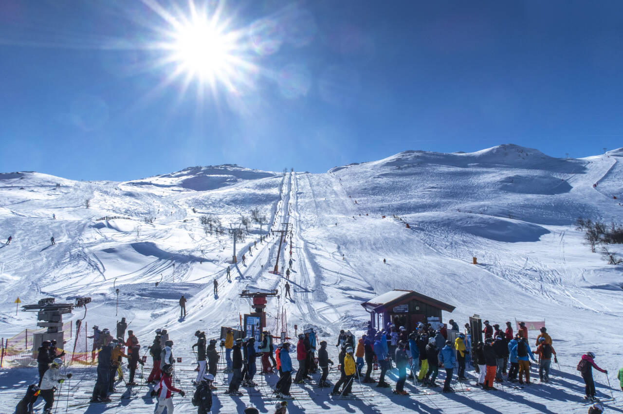 Det norske påskefjellet er fortsatt blant favorittene blant ferierende nordmenn. Her fra Hemsedal i fjor. Foto: Halvard Alvik / NTB