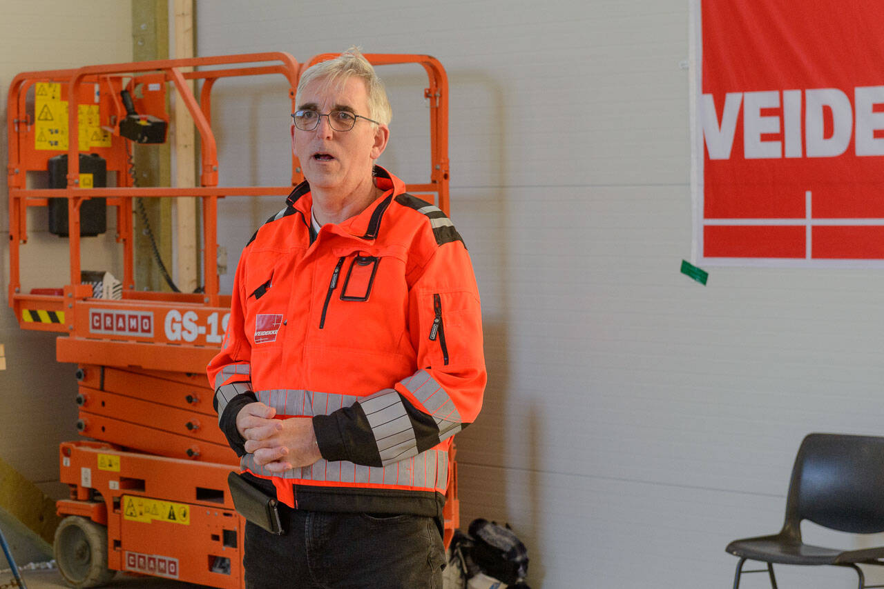 Stig Mork, distriktsleder i Veidekke Bygg Møre og Romsdal. Foto: Kurt Helge Røsand / KSU.NO