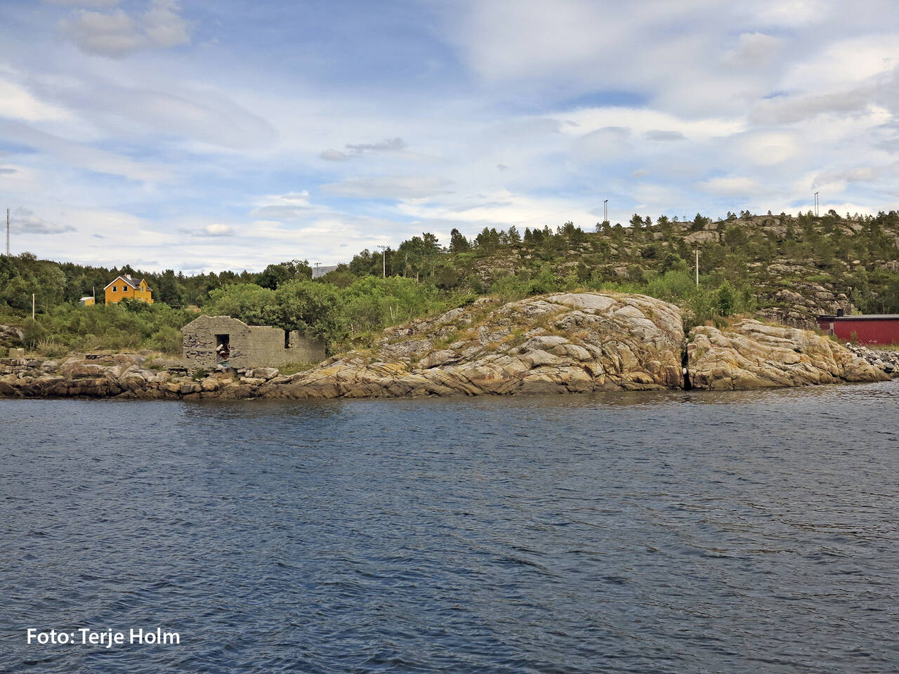 Her startet Jappe Ippes med den første klippfiskproduksjonen i 1691. Foto: Terje Holm