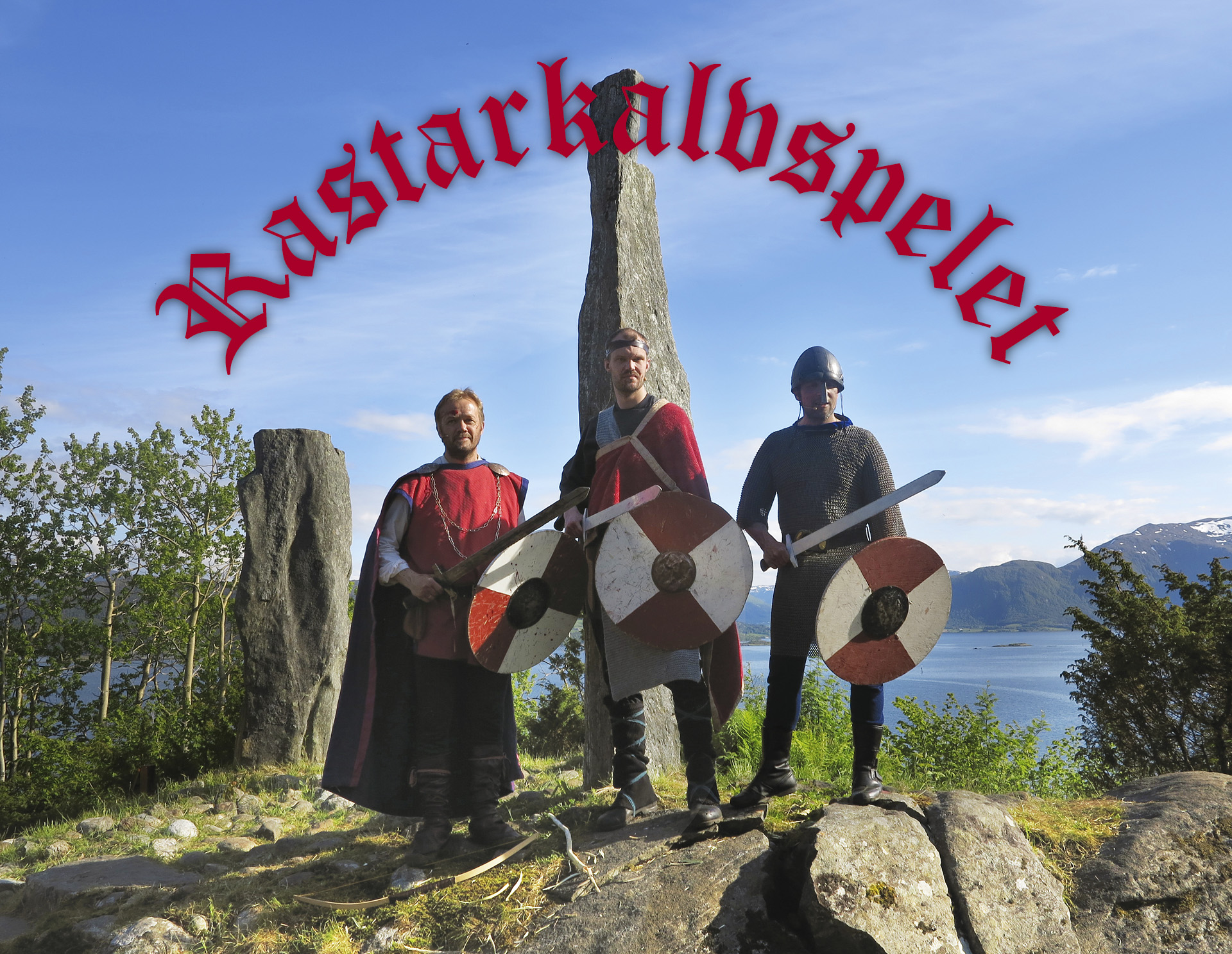 Rastarkalvspelet tar frem en viktig del av Norges historie som foregikk på Frei i år 955. (Foto: Terje Holm)