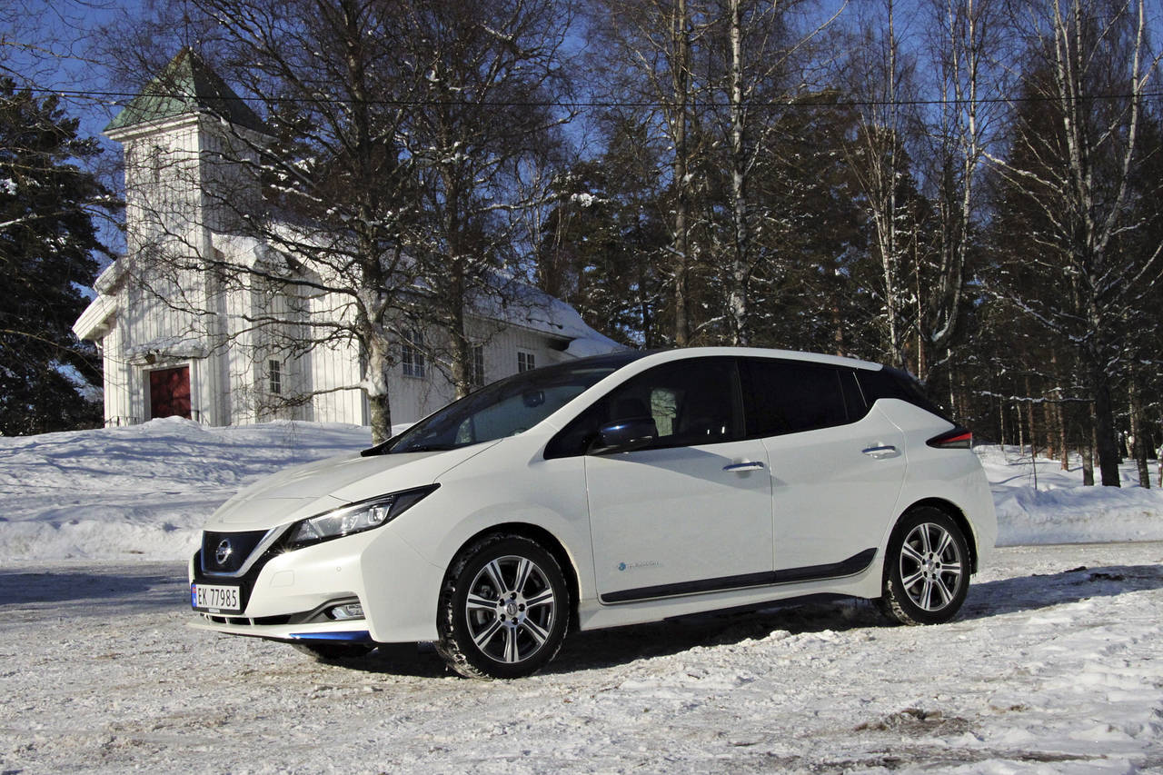 Siden lanseringen i februar har Nissan levert 37.000 Leaf i Europa, rundt 12.000 av disse har havnet i Norge. Foto: Morten Abrahamsen / NTB