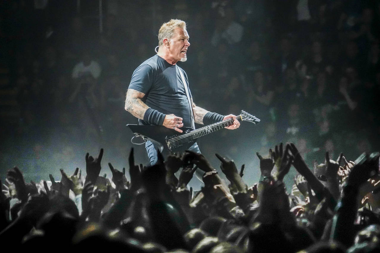 HEFTIGE SAKER: Musikk påvirker både utøvere og lyttere mer enn mange har trodd. Her fra Metallicas konsert i Telenor Arena i fjor. Foto: Heiko Junge / NTB scanpix