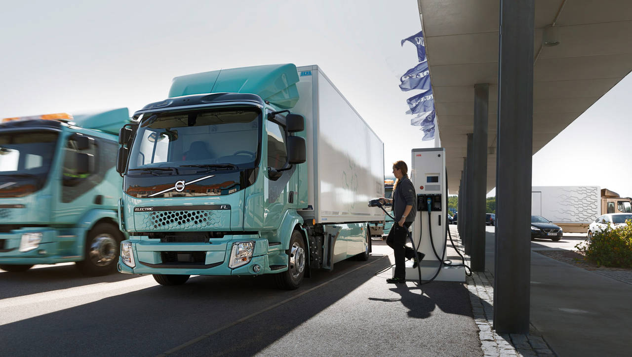 ELTRANSPORT: Volvo kommer med elektriske lastebiler. FOTO: Produsenten