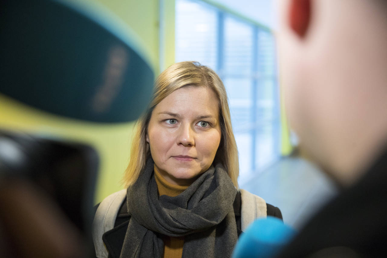 Guri Melby (V) utelukker ikke at hun en gang i framtiden kan være aktuell som ny Venstre-leder. Foto: Vidar Ruud / NTB scanpix