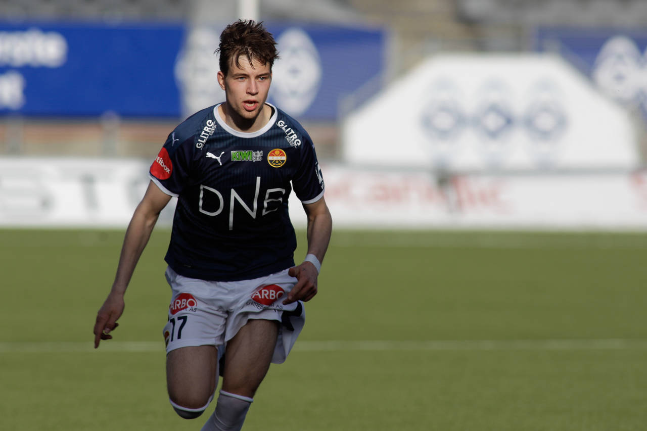 Strømsgodset-spiller Christopher Lindquist skal tilbringe vårsesongen i Kristiansund. Foto: Mats Torbergsen / NTB scanpix