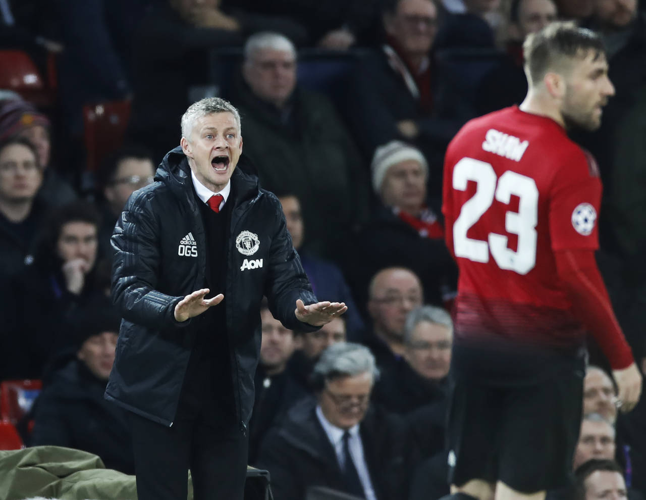 Ole Gunnar Solskjær og hans Manchester United er blant de åtte lagene i kvartfinalen i mesterligaen. Foto: Erik Johansen / NTB scanpix