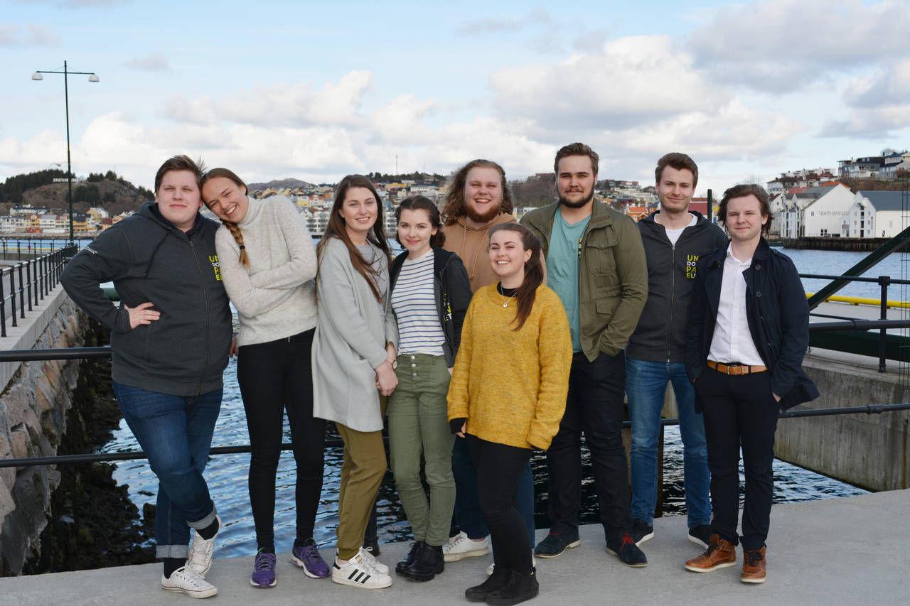 Ungdomspanelet i MR 2017. Foto: Møre og Romsdal fylkeskommune