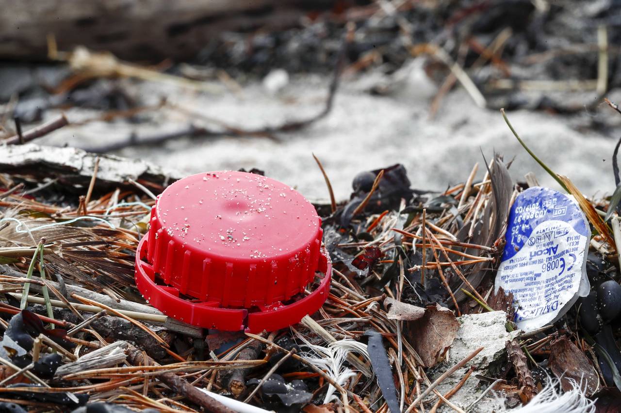 Fragmentering og nedbrytning av plast i havet fører til økende mengder mikroplast og kjemiske tilsetningsstoffer som følger med plasten. Illustrasjonsfoto: Terje Pedersen / NTB scanpix