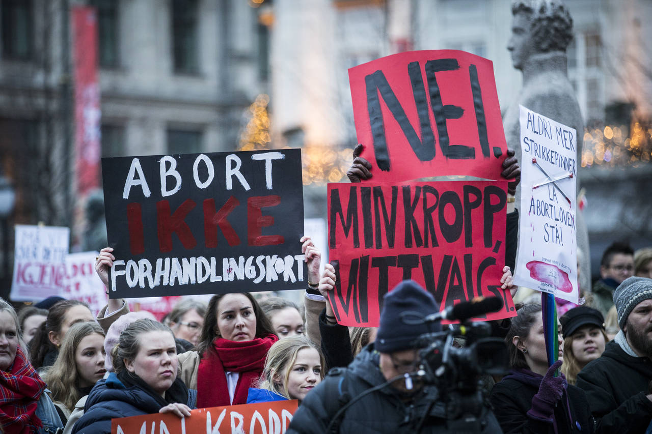 En ny måling viser bred motstand mot å tukle med abortloven. Bare blant KrFs velgere er det et knapt flertall for å stramme inn paragraf 2c. Illustrasjonsfoto: Trond Reidar Teigen / NTB scanpix