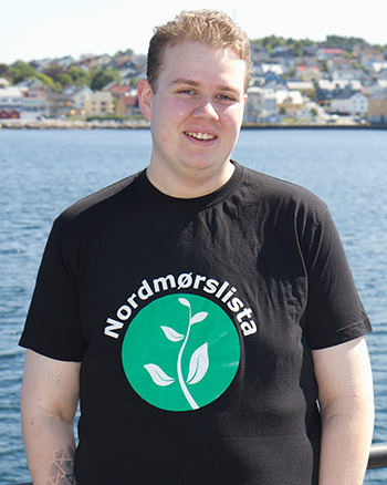 Inge Slettan Ulvund er 4.-kandidat ved kommunevalget i Kristiansund og 8.-kandidat til fylkestingsvalget for Nordmørslista. Foto: Terje Holm