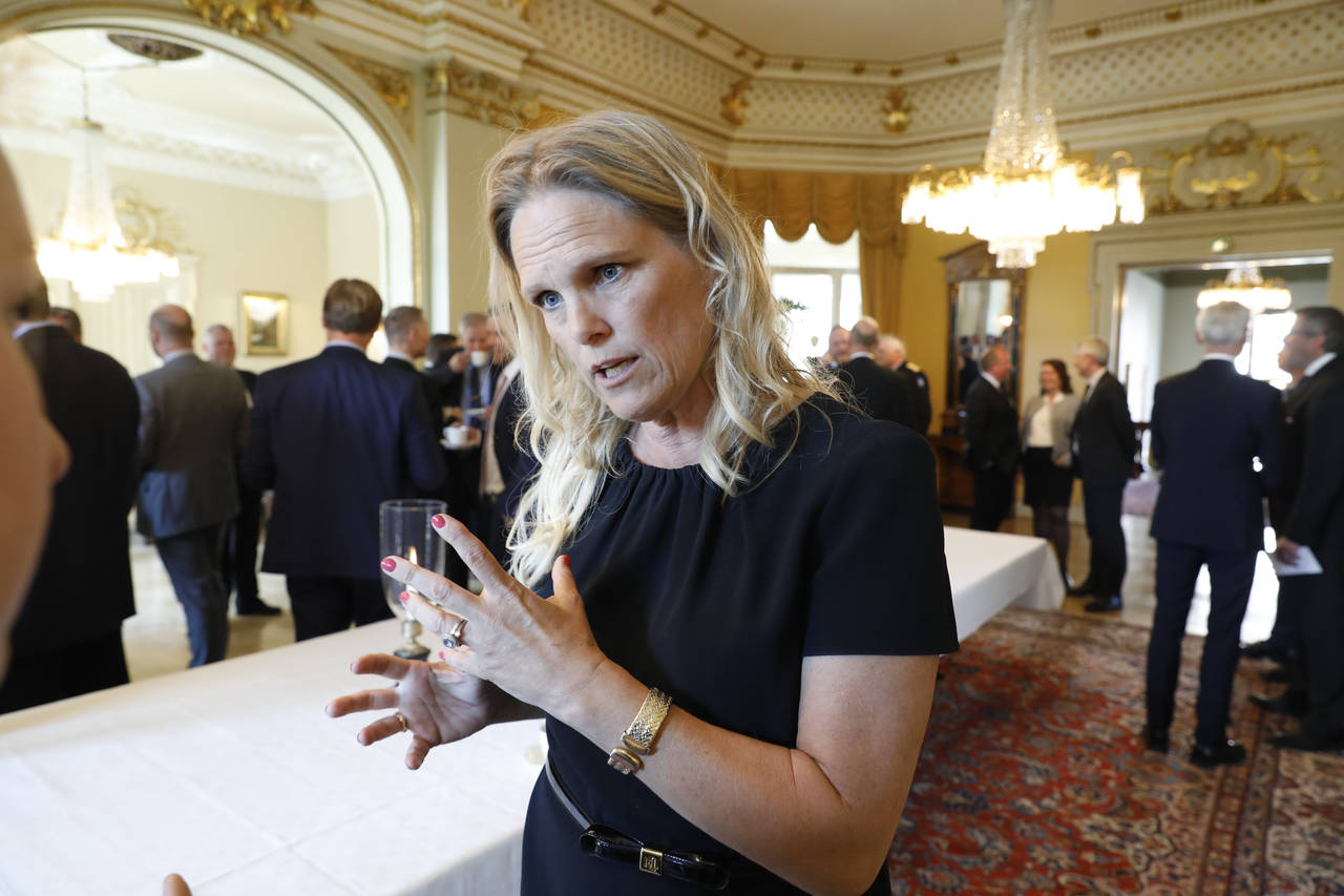 Samfunnssikkerhetsminister Ingvil Smines Tybring-Gjedde (Frp) ønsker å gi staten større spillerom i krisesituasjoner. Foto: Gorm Kallestad / NTB scanpix