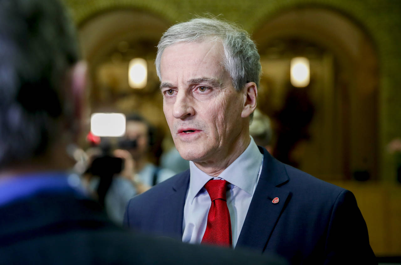 Ap-leder Jonas Gahr Støre presiserer at olje- og gassindustrien må utvikles, ikke avvikles. Foto: Vidar Ruud / NTB scanpix