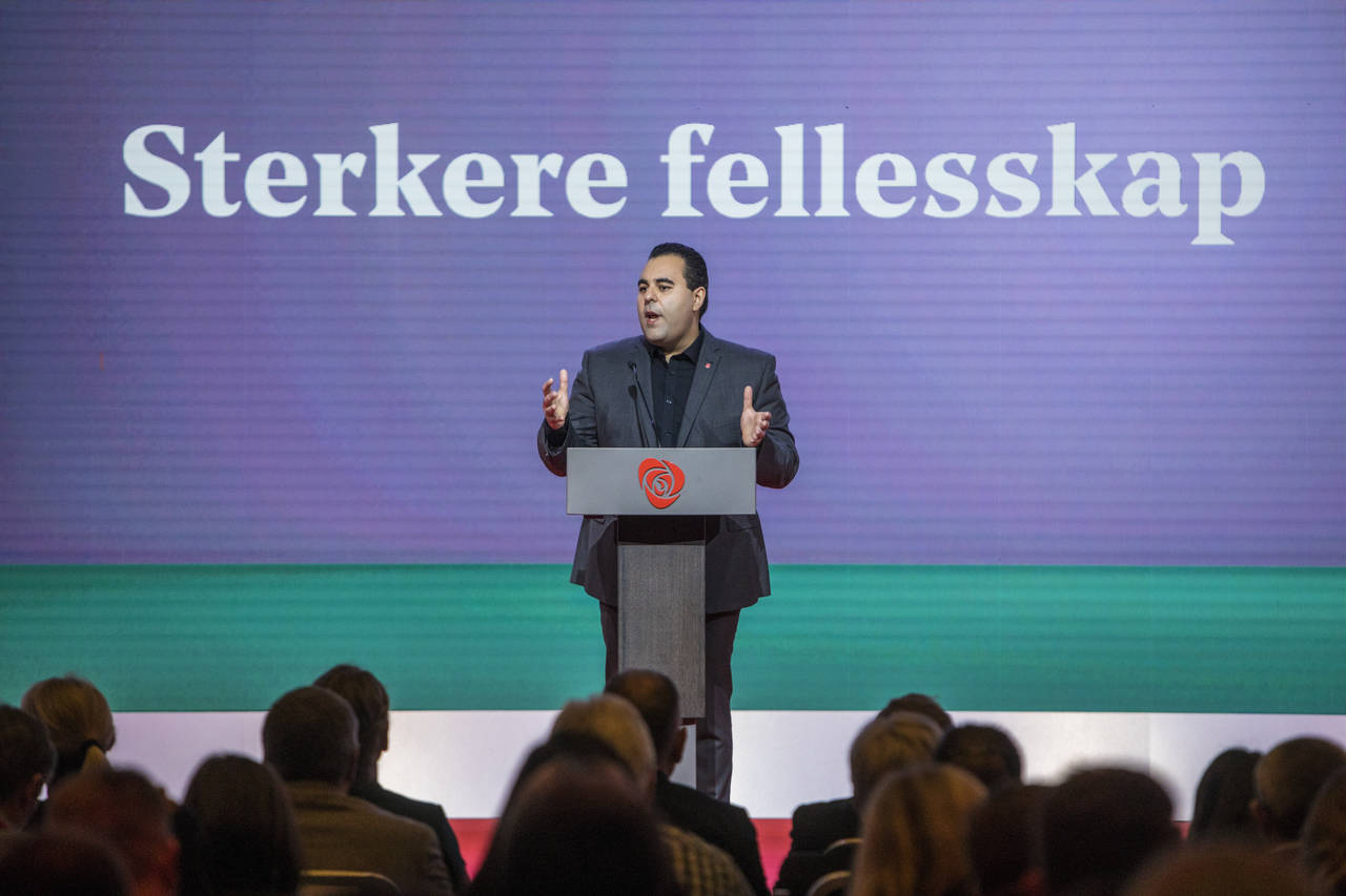 Masud Gharahkhani er leder for Arbeiderpartiets migrasjonsutvalg. Foto: Ole Berg-Rusten / NTB scanpix
