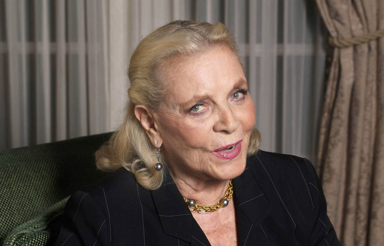 Lauren Bacall fotografert på Hotel Bel Air i Beverly Hills 16. mars 2005. Foto: NTB scanpix