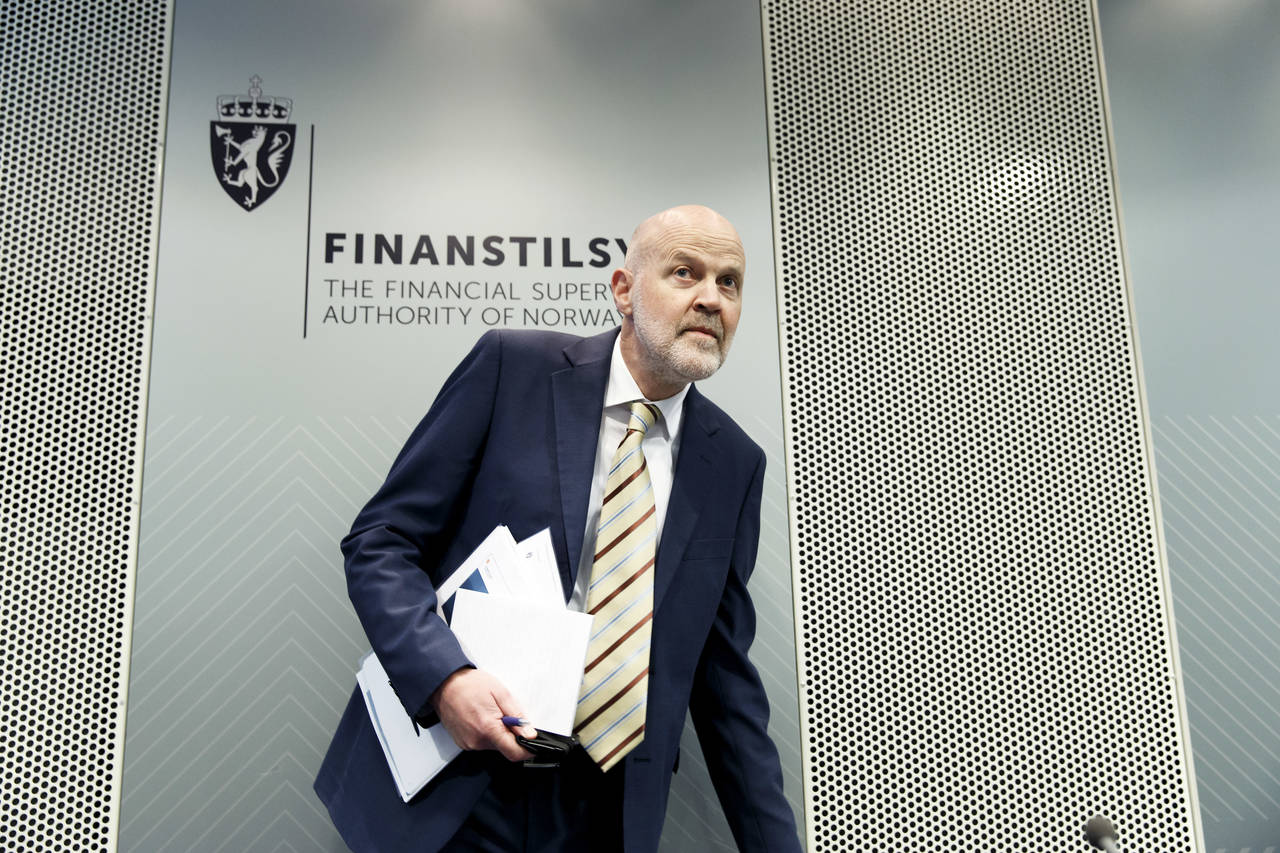 Direktør i Finanstilsynet Morten Baltzersen poengterer at norsk økonomi er sårbar ved sterk renteoppgang, internasjonal finansuro og andre økonomiske sjokk. Foto: Gorm Kallestad / NTB scanpix