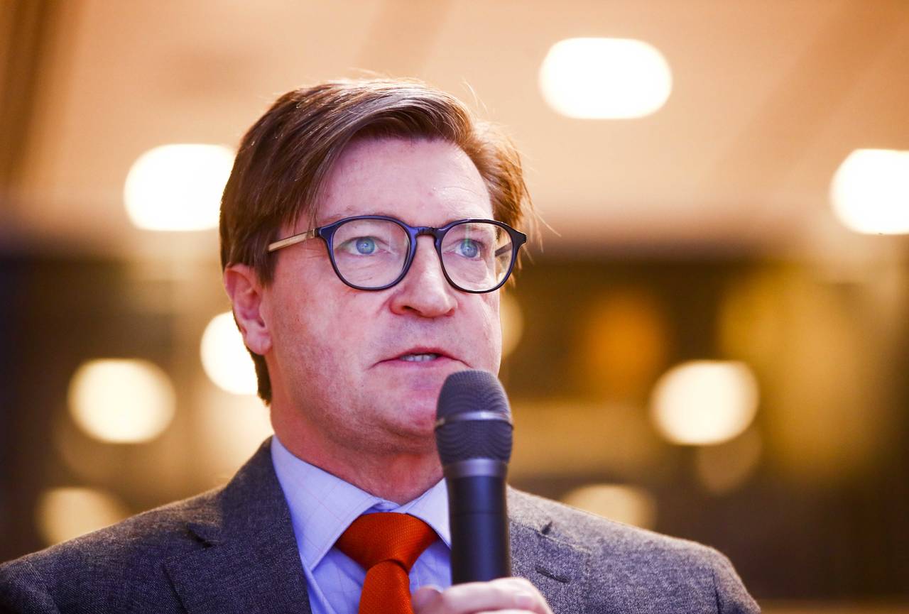 Stortingsrepresentant for Frp, Christian Tybring-Gjedde, sier han ikke er fremmed for et samarbeid med Sverigedemokraterna. Foto: Terje Pedersen / NTB scanpix