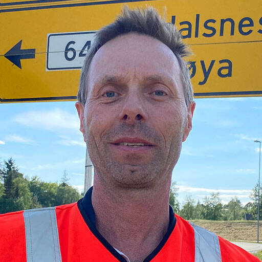 Harald Inge Johnsen, prosjektsjef Statens Vegvesen, E39 Ålesund–Molde