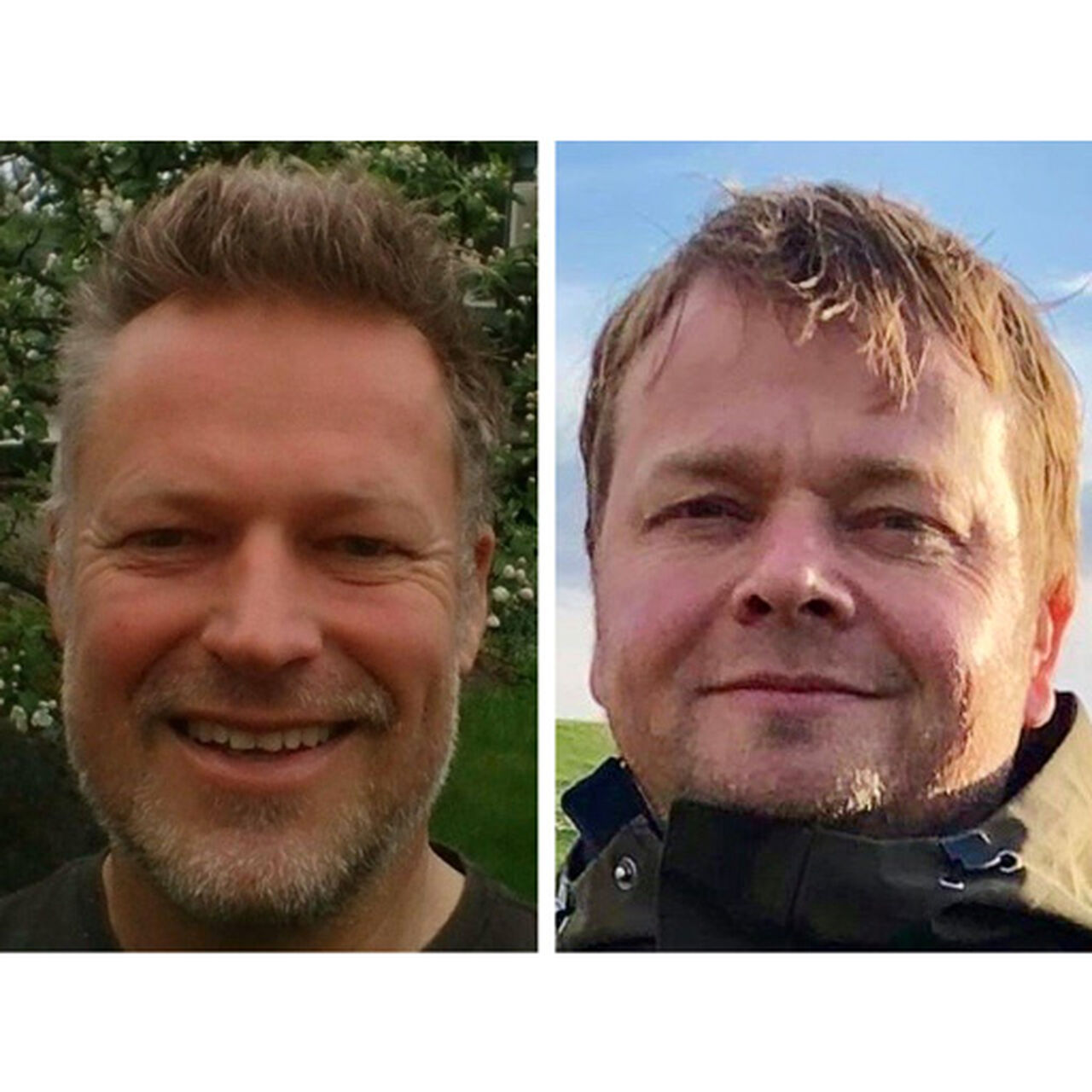 Jan Ole Bjørnholt og Erik Larsen