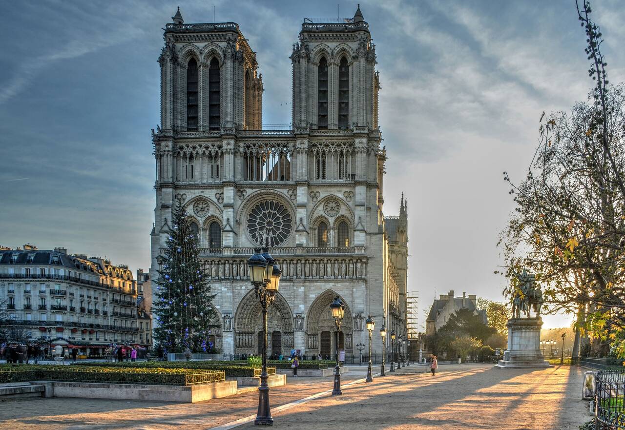 Notre-Dame i Nice, Frankrike. LimeWave Photo, CC BY 2.0 , via Wikimedia Commons