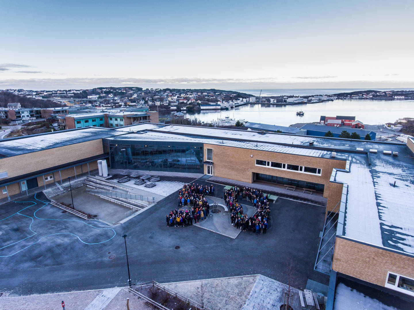 Nordlandet ungdomsskole. Foto: Steinar Melby / NettStudio