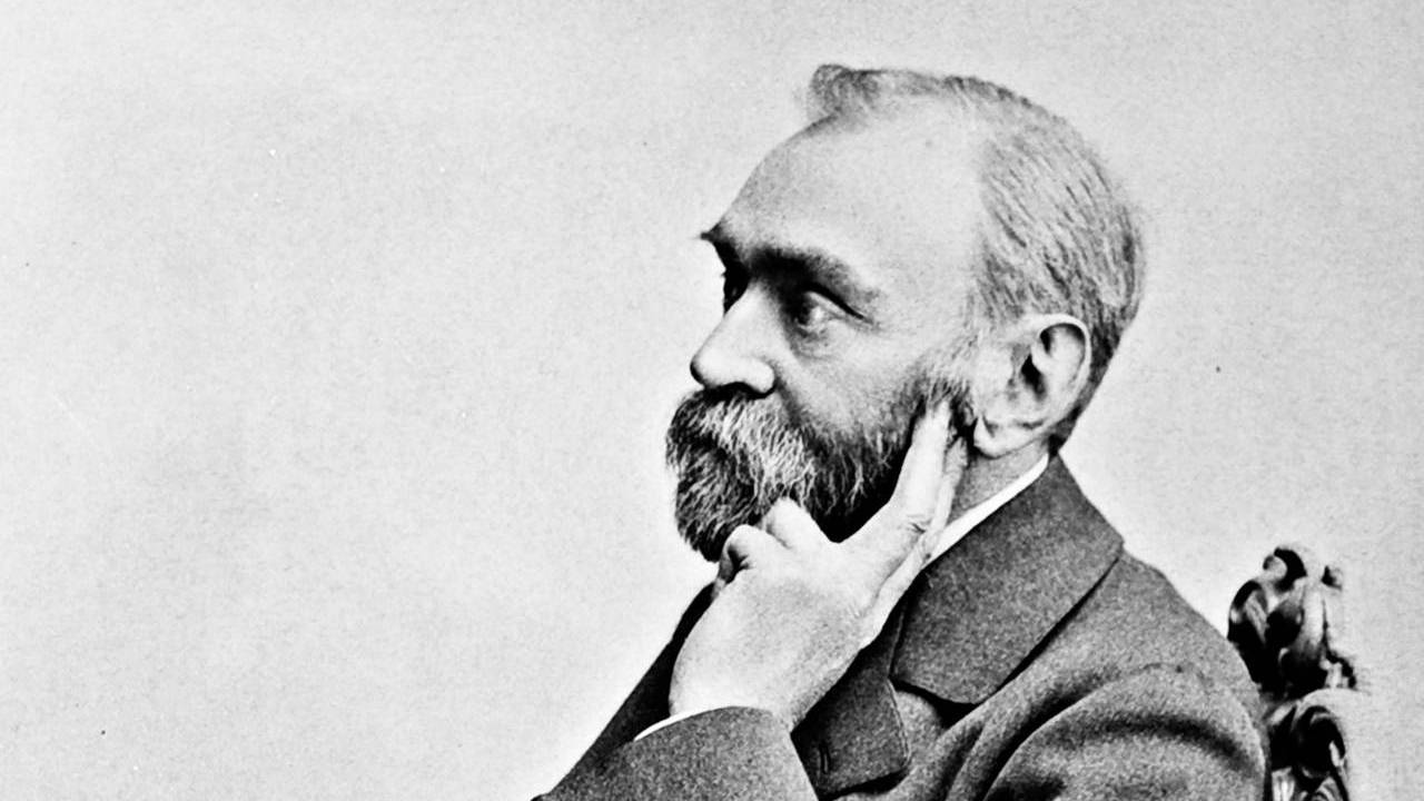 Alfred Nobel. Av Gösta Florman (1831–1900) / The Royal Library [Public domain], via Wikimedia Commons