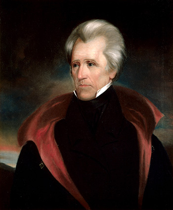 Andrew Jackson. Foto: Wikimedia Commons