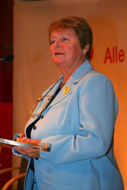 Gro Harlem Brundtland. Photo: Harry Wad [CC BY 2.5 (http://creativecommons.org/licenses/by/2.5) or CC BY 2.5 (http://creativecommons.org/licenses/by/2.5)], via Wikimedia Commons