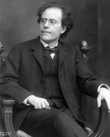 Gustav Mahler fotografert i 1909. Foto: Wikimedia Commons