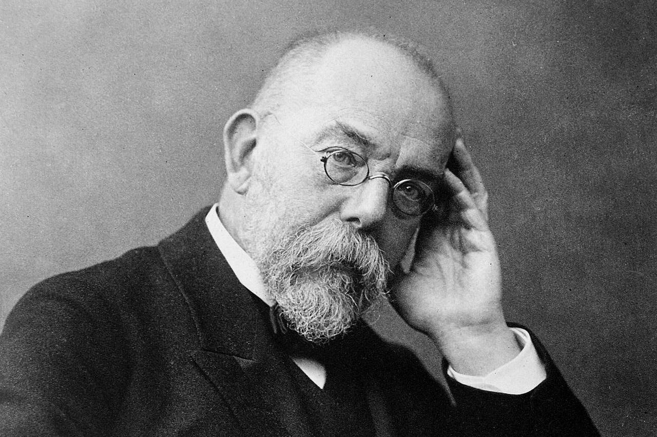 Robert Koch. Foto: Wilhelm Fechner, 1900.